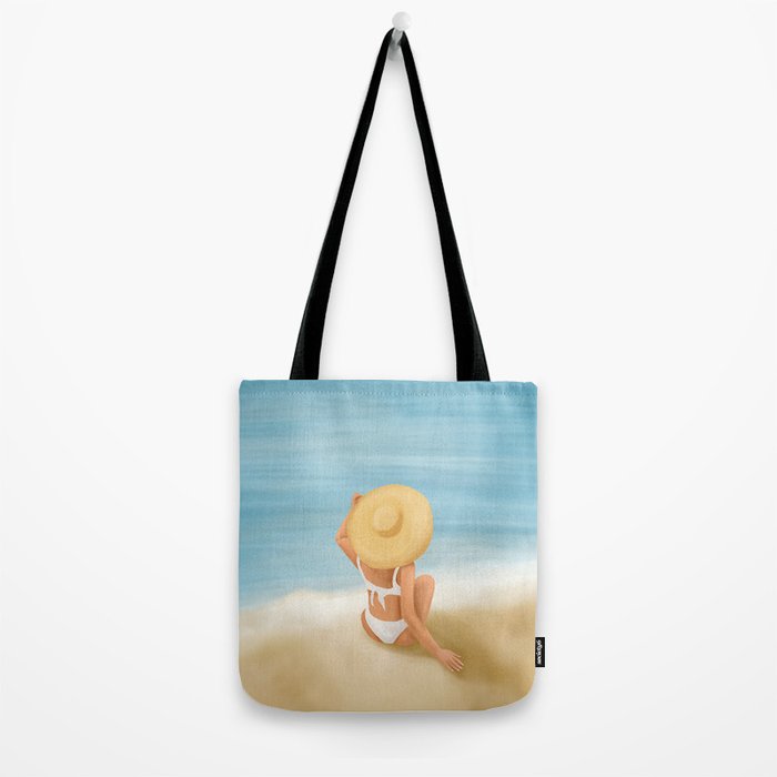 Beach Morning Tote Bag Gallery Image 2