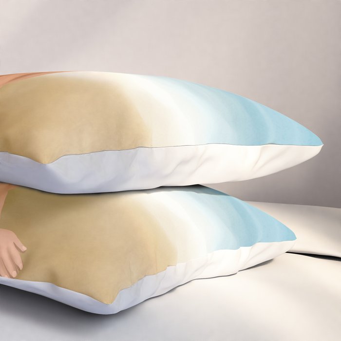 Beach Morning Pillow Sham Gallery Image 3