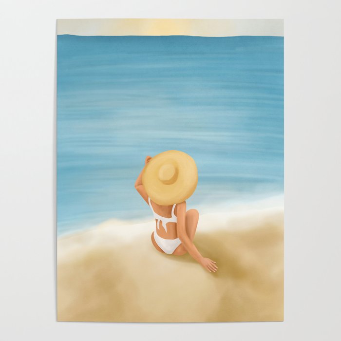 Beach Morning Poster Gallery Image 1