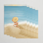 Beach Morning Wrapping Paper Gallery Image 3