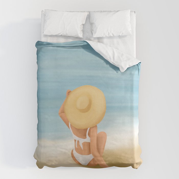 Beach Morning Duvet Cover Gallery Image 1