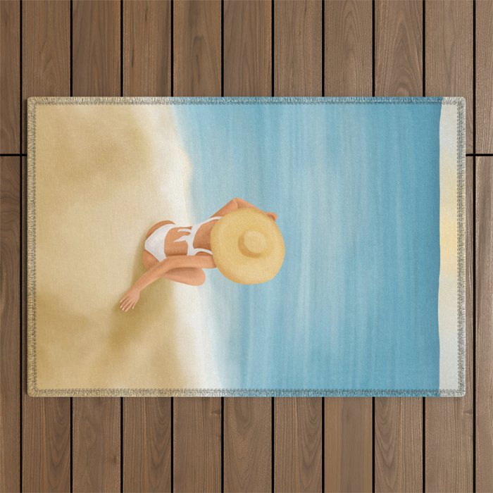 Beach Morning Outdoor Rug Gallery Image 1
