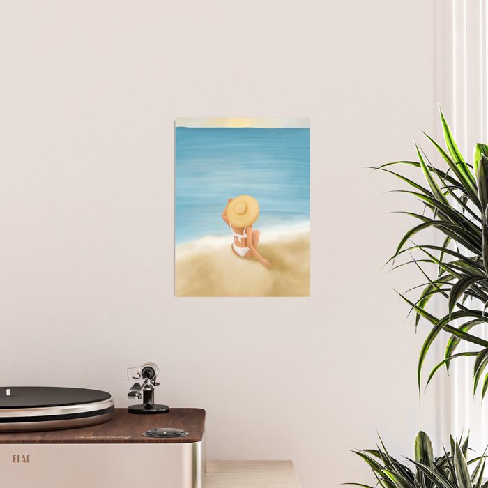 Beach Morning Poster Gallery Image 2