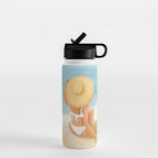 Beach Morning Water Bottle Gallery Image 1
