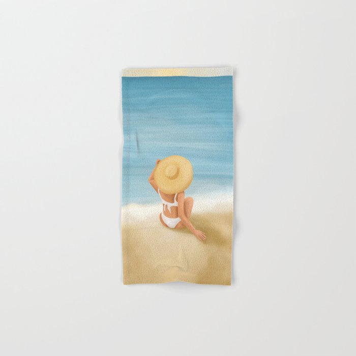 Beach Morning Bath Towel Gallery Image 1