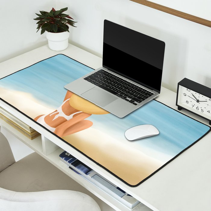 Beach Morning Desk Mat Gallery Image 2