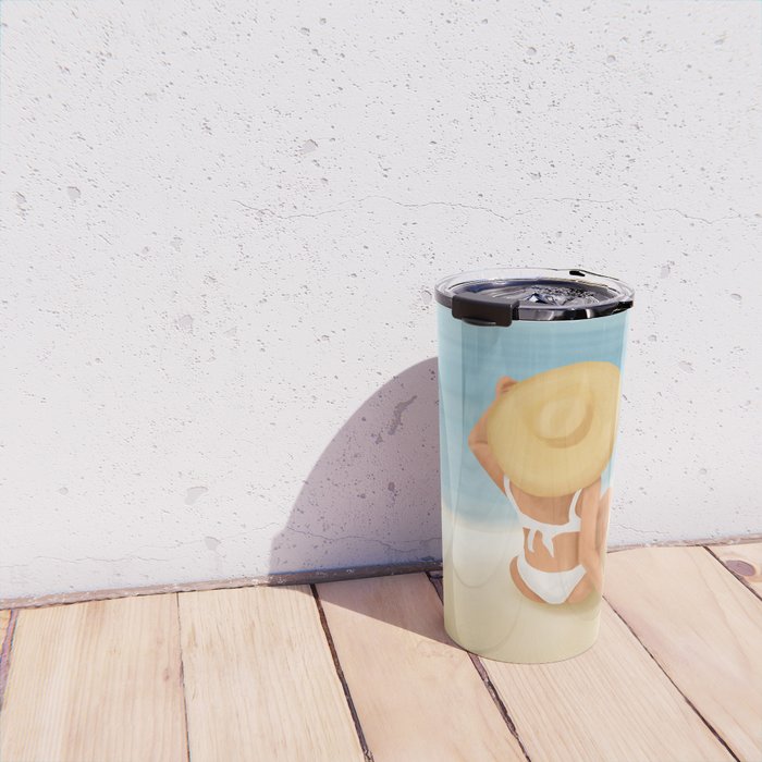 Beach Morning Travel Mug Gallery Image 4