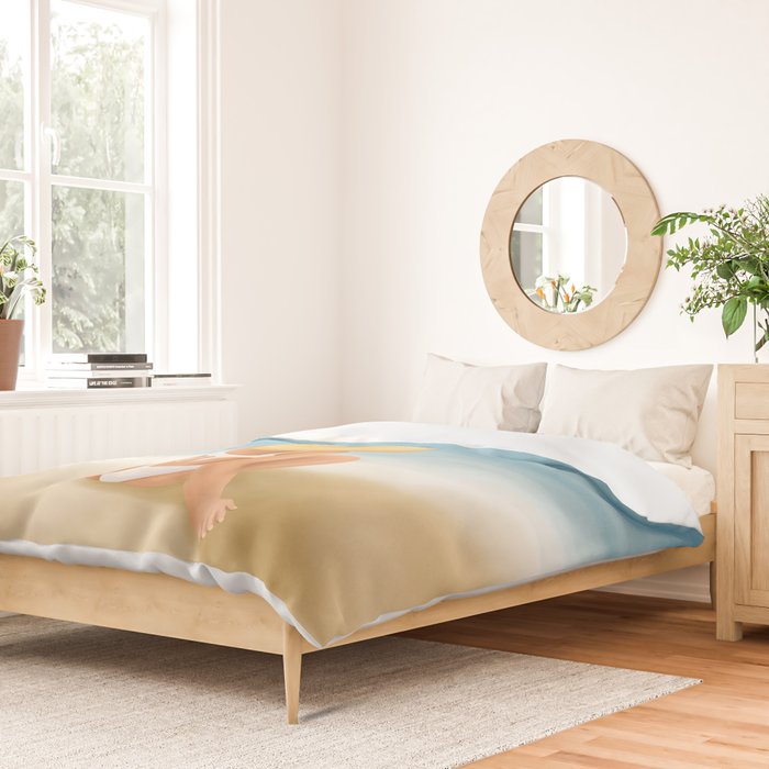 Beach Morning Duvet Cover Gallery Image 2