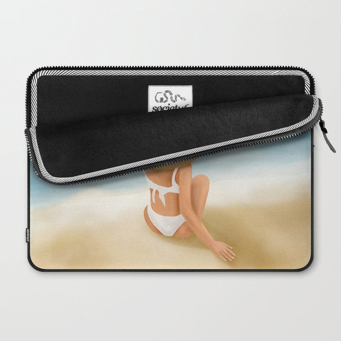 Beach Morning Laptop Sleeve Gallery Image 2