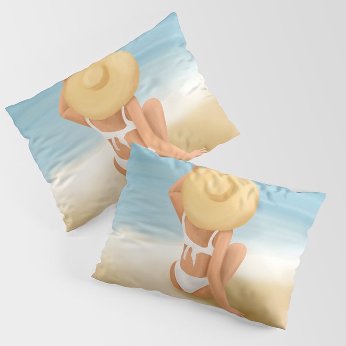 Beach Morning Pillow Sham Gallery Image 3