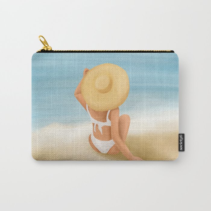 Beach Morning Carry All Pouch Gallery Image 1