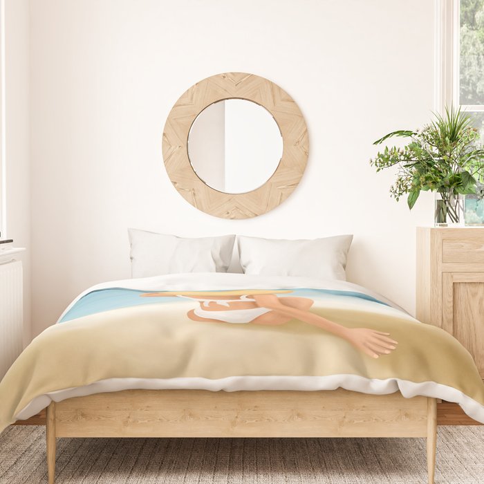 Beach Morning Duvet Cover Gallery Image 3