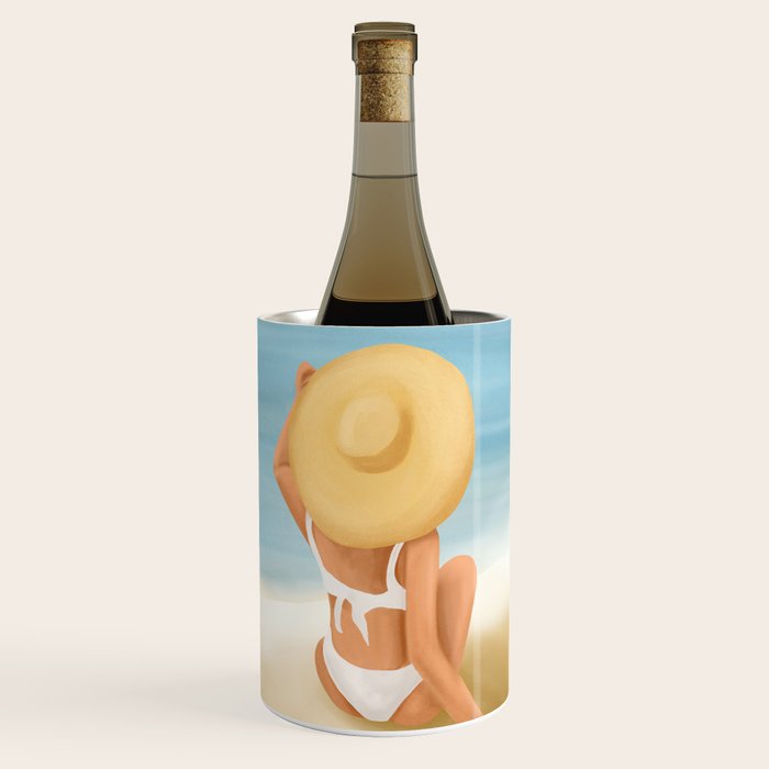 Beach Morning Wine Chiller Gallery Image 1