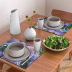 Purple Hydrangeas Blooming Placemat Gallery Image 2