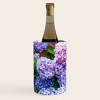 Purple Hydrangeas Blooming Wine Chiller Gallery Image 1