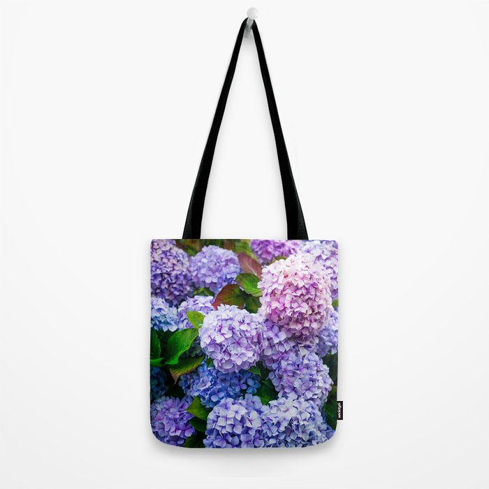 Purple Hydrangeas Blooming Tote Bag Gallery Image 2