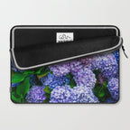 Purple Hydrangeas Blooming Laptop Sleeve Gallery Image 2