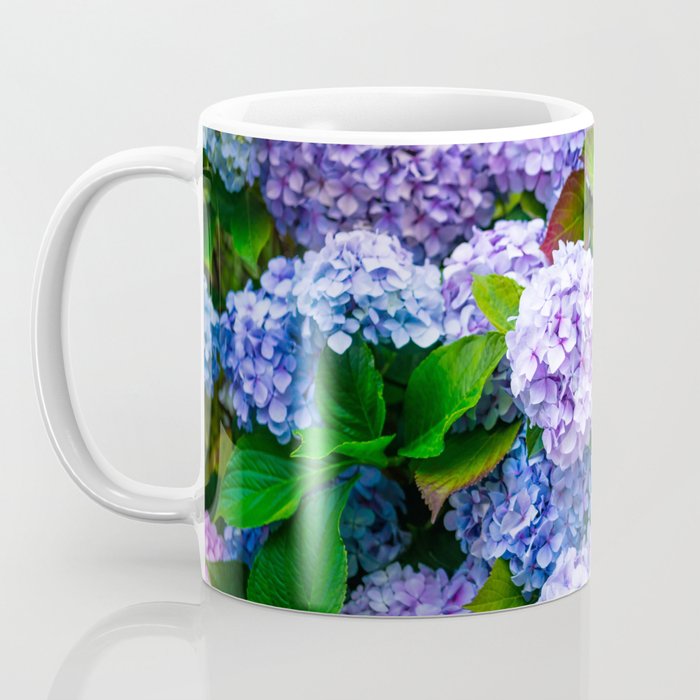 Purple Hydrangeas Blooming Coffee Mug Gallery Image 3