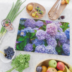 Purple Hydrangeas Blooming Cutting Board Gallery Image 2