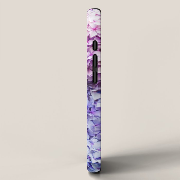 Purple Hydrangeas Blooming iPhone Case Gallery Image 2