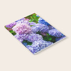 Purple Hydrangeas Blooming Notebook Gallery Image 2