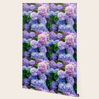 Purple Hydrangeas Blooming Wallpaper Gallery Image 2