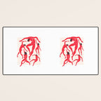 The Dance 3 | Henri Matisse - La Danse | Scarlet Red Edition Desk Mat Gallery Image 3