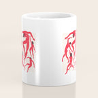 The Dance 3 | Henri Matisse - La Danse | Scarlet Red Edition Coffee Mug Gallery Image 4