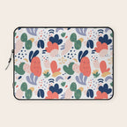 Abstract organic nature art pattern Laptop Sleeve Gallery Image 1