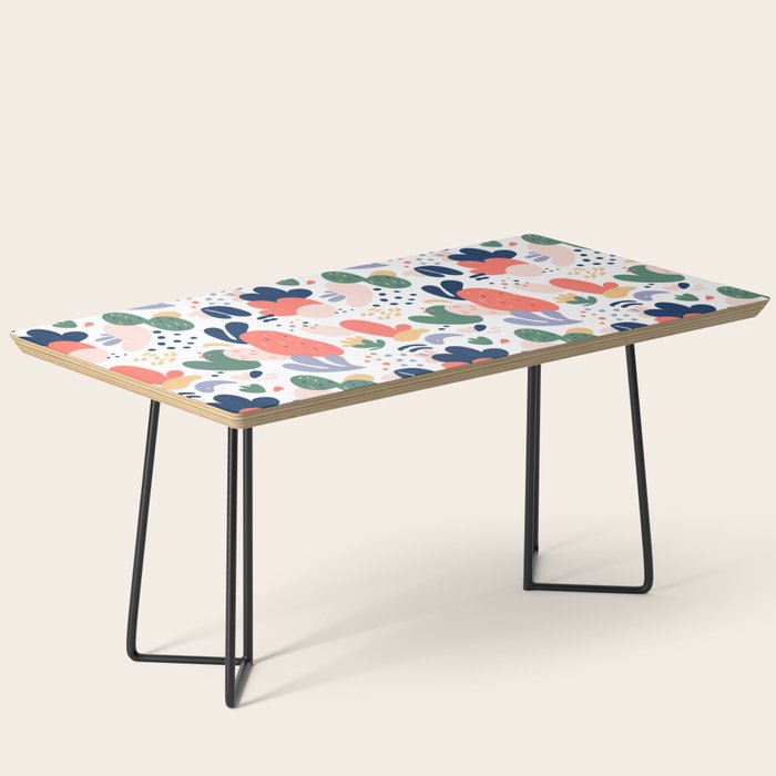 Abstract organic nature art pattern Coffee Table Gallery Image 1