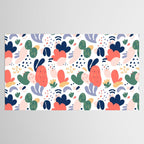 Abstract organic nature art pattern Tablecloth Gallery Image 2