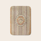 Saltillo North Mexican Serape Floral Blanket Print Bath Mat Gallery Image 1