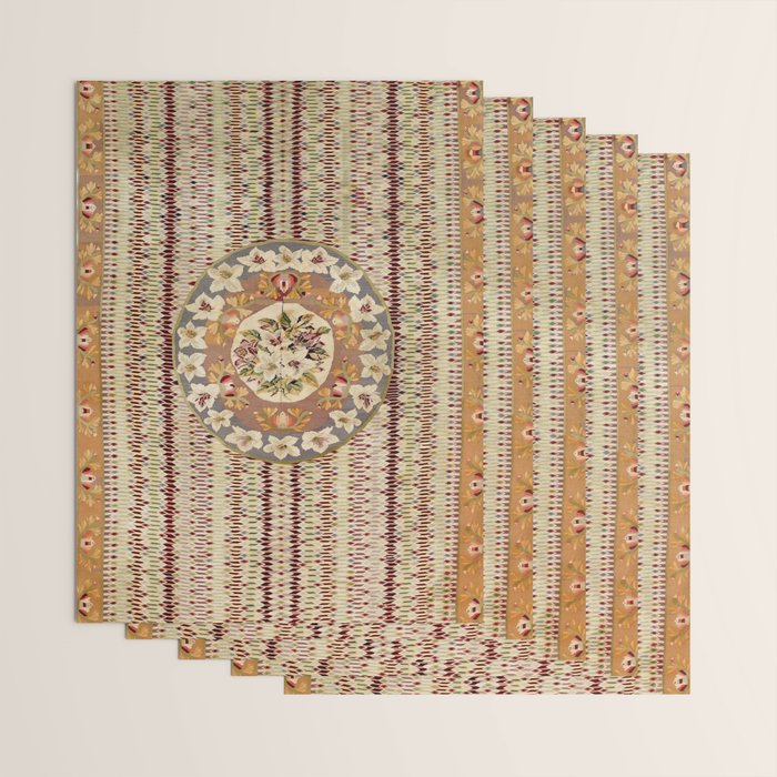 Saltillo North Mexican Serape Floral Blanket Print Wrapping Paper Gallery Image 3