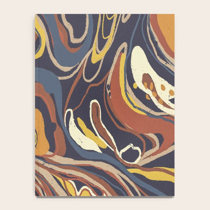 Retro marble #3 Notebook Gallery Image 4