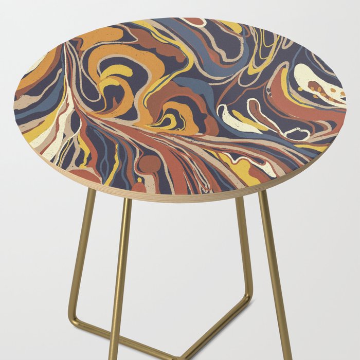 Retro marble #3 Side Table Gallery Image 2