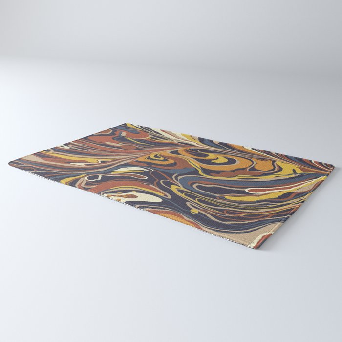 Retro marble #3 Rug Gallery Image 3