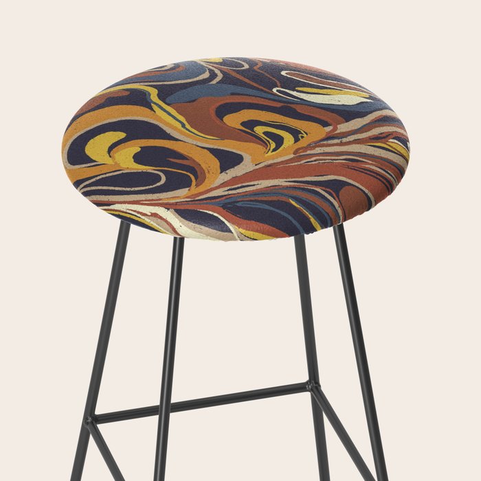 Retro marble #3 Stool Gallery Image 2