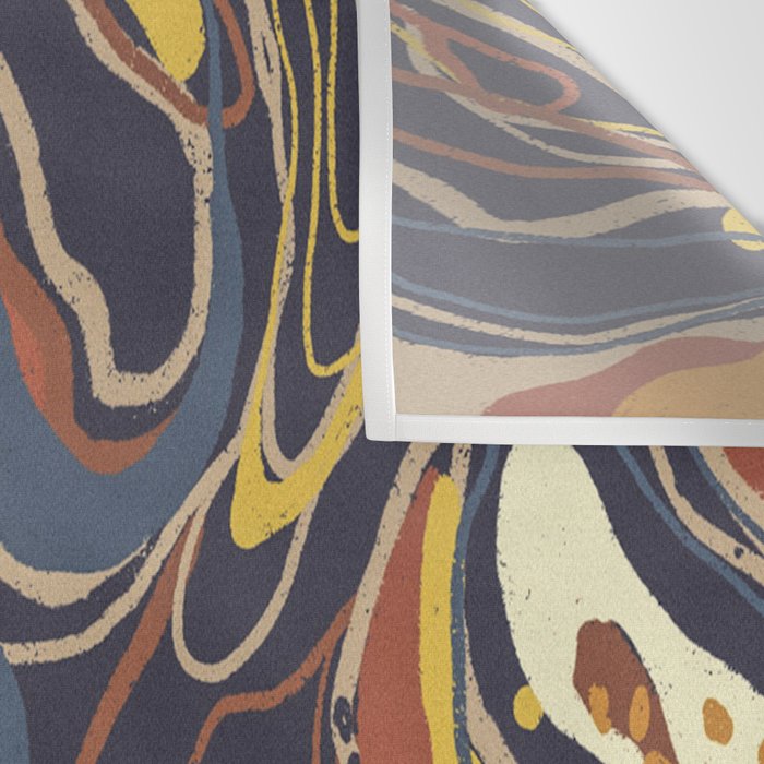 Retro marble #3 Wall Tapestry Gallery Image 3