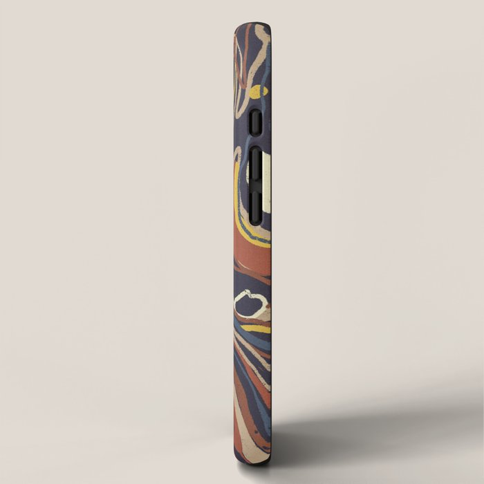 Retro marble #3 iPhone Case Gallery Image 2