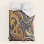 Retro marble #3 Duvet Cover Gallery Image 6