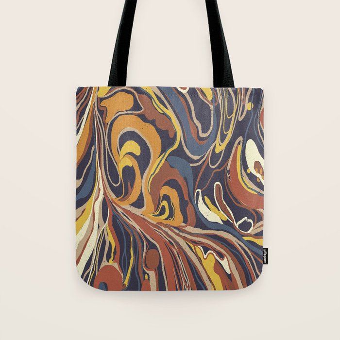 Retro marble #3 Tote Bag Gallery Image 1