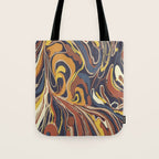 Retro marble #3 Tote Bag Gallery Image 1