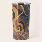 Retro marble #3 Travel Mug Gallery Image 1