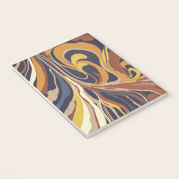 Retro marble #3 Notebook Gallery Image 3