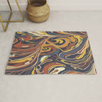 Retro marble #3 Rug Gallery Image 1