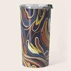 Retro marble #3 Travel Mug Gallery Image 2
