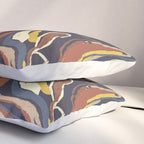Retro marble #3 Pillow Sham Gallery Image 3