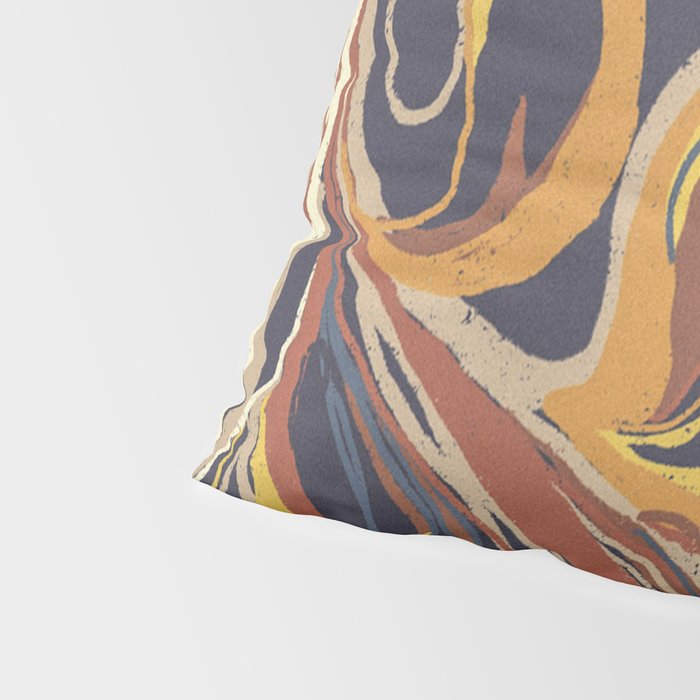 Retro marble #3 Pillow Sham Gallery Image 4