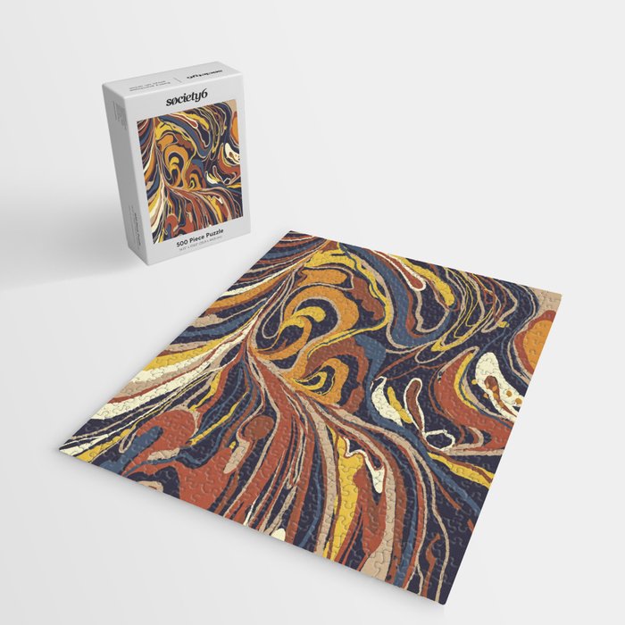 Retro marble #3 Jigsaw Puzzle Gallery Image 2