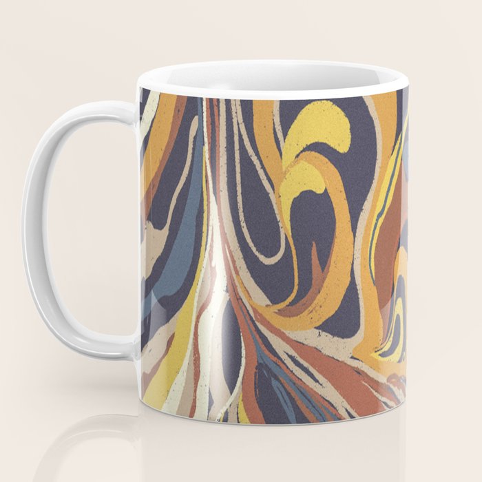 Retro marble #3 Coffee Mug Gallery Image 3